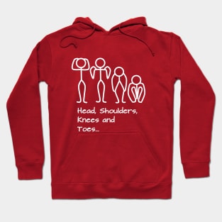 Stickman / Head, shoulders, knees and toes... Hoodie